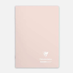 [CLAIREFONTAINE 961778] CLAIREFONTAINE Koverbook Blush Lined Notebook 90gsm A5 x 96 Pastel Pink