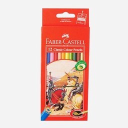 [FABER-CASTELL 115852] FABER-CASTELL Classic Color Pencil Set x 12