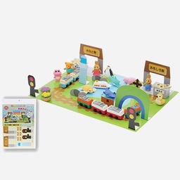 [IWAKO ER-DAI004] IWAKO Paper Scene Station & Sea