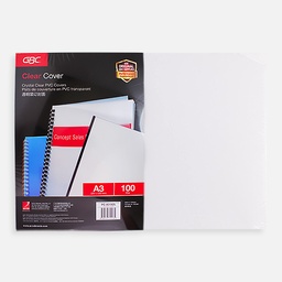 [GBC PC-A318CL] GBC Ibico Clear Presentation Binding Cover 0.18mm A3 x 100