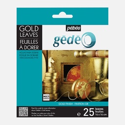[PEBEO 766542] PEBEO Gedeo Gold Leaves x 25