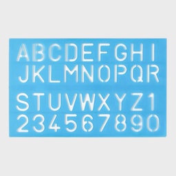 [NIKKI 8888888805637] NIKKI Alphabets & Numbers Stencil 30mm