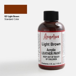 [ANGELUS 720-04-021] ANGELUS Acrylic Leather Paint 118ml Light Brown