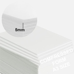 [ART FOAM NT-A3-5T] ART FOAM Natural Compress Foam Board 5mm A3