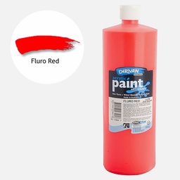 [DERIVAN 1S1LFR] DERIVAN Students' Acrylic Paint 1000ml Fluorescent Red