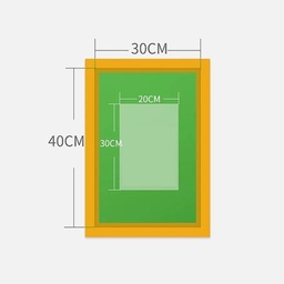 [OVJ 8888888806922] OVJ Stretched Silkscreen 2cm x 30cm x 40cm
