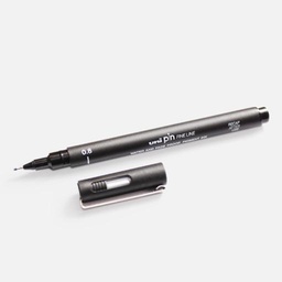 [UNI PIN 08-200(S)] UNI Pin Drawing Pen 0.8mm Black
