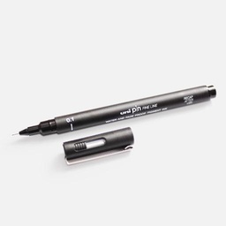 [UNI PIN 01-200(S)] UNI Pin Drawing Pen 0.1mm Black