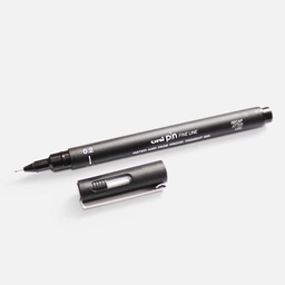 [UNI PIN 02-200(S)] UNI Pin Drawing Pen 0.2mm Black
