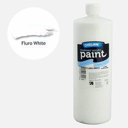 [DERIVAN 1S1LFW] DERIVAN Students' Acrylic Paint 1000ml Fluorescent White