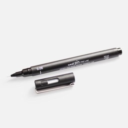 [UNI PIN 005-200(S)] UNI Pin Drawing Pen 0.05mm Black