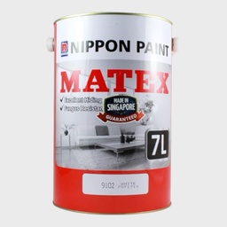 [NIPPON PAINT 9102] NIPPON Matex Wall Paint 7000ml White