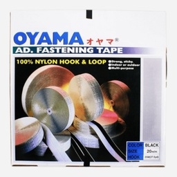 [OVJ 888888807569] OYAMA Self-Adhesive Fastening Tape 20mm x 25m White