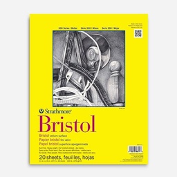 [STRATHMORE 342-111-1] STRATHMORE 300 Series Vellum Bristol Paper Pad 270gsm 11” x 14” x 20