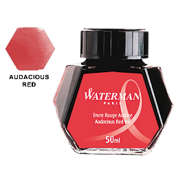 [WATERMAN S0110730] WATERMAN Ink 50ml Audacious Red