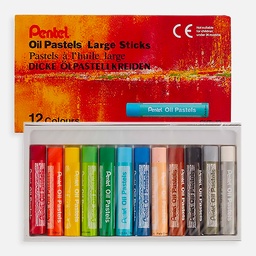 [PENTEL GHT-12] PENTEL Oil Pastel Set x 12