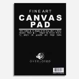 [OVJ A0003] OVJ Cotton Canvas Pad 300gsm A3 x 10