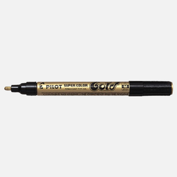 [PILOT SC-G-M] PILOT Super Color Marker Medium Tip Gold