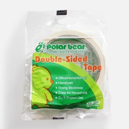 [POLAR BEAR DS-204] POLAR BEAR Double-Sided Tissue Tape 18mm x 10m