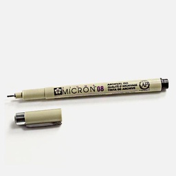 [SAKURA XSDK08 49] SAKURA Pigma Micron Pen 08 Black