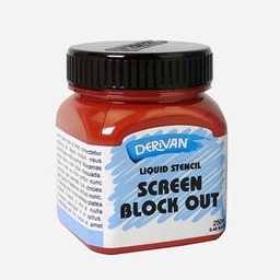 [DERIVAN 1DM25SBO] DERIVAN Screen Block Out Liquid Stencil 250ml