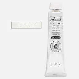 [SCHMINCKE 11112012] SCHMINCKE Norma Oil Color 120ml Zinc White