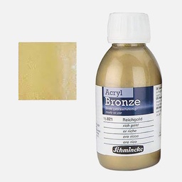 [SCHMINCKE 15821020] SCHMINCKE Acrylic Bronze 150ml Rich Gold