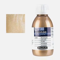 [SCHMINCKE 15823020] SCHMINCKE Acrylic Bronze 150ml Pale Gold