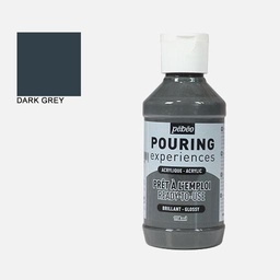 [PEBEO 524621] PEBEO Pouring Acrylic Paint 118ml Dark Grey