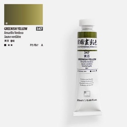 [SHINHAN 1420181-0347] SHINHAN Korean Watercolor 20ml Greenish Yellow
