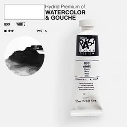 [SHINHAN 1520181-0899] SHINHAN Pass Hybrid Gouache 20ml White