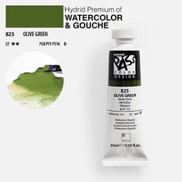 [SHINHAN 1520182-0825] SHINHAN Pass Hybrid Gouache 20ml Olive Green