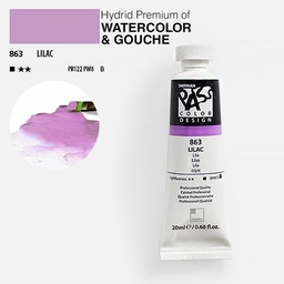 [SHINHAN 1520182-0863] SHINHAN Pass Hybrid Gouache 20ml Lilac