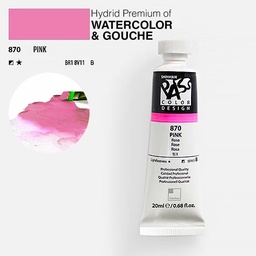 [SHINHAN 1520182-0870] SHINHAN Pass Hybrid Gouache 20ml Pink