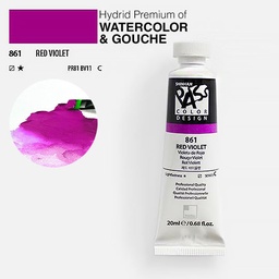 [SHINHAN 1520183-0861] SHINHAN Pass Hybrid Gouache 20ml Red Violet