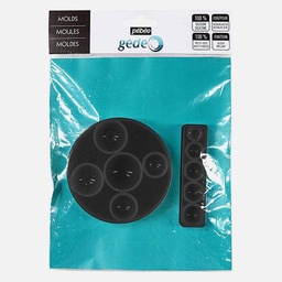 [PEBEO 766135] PEBEO Gedeo Silicone Mould Semi Sphere