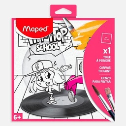 [MAPED 831215] MAPED Canvas To Paint 20cm x 20cm