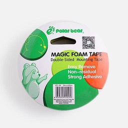 [POLAR BEAR EZ-24] POLAR BEAR Double-Sided Mounting Foam Tape 24mm x 5m