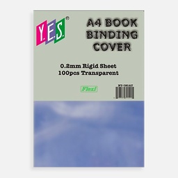 [Y.E.S. NT-020AT] OVJ Y.E.S. Clear Binding Cover 0.2mm A4 x 100