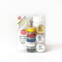 [RESIN PLAY RP-SK-BS-MINI] RESIN PLAY Resin Art Basic Starter Kit with Mini Tool Kit