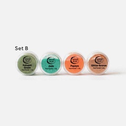 [RESIN PLAY RP-PS-MICA-B-4PC] RESIN PLAY Mica Pearl Powder Pigment Earth Set x 4