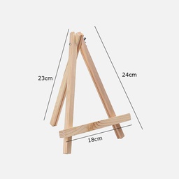 [OVJ 8888888860710] OVJ Pine A-Frame Display Easel 20cm x 30cm