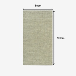 [PEBEO 795508] PEBEO 3D Raw Linen Canvas 330gsm 3cm x 50cm x 100cm