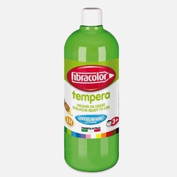 [FIBRACOLOR 10070TP001FL/011] FIBRACOLOR Washable Gouache Paint 1000ml Light Green