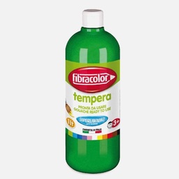 [FIBRACOLOR 10070TP001FL/031] FIBRACOLOR Washable Gouache Paint 1000ml Bright Green