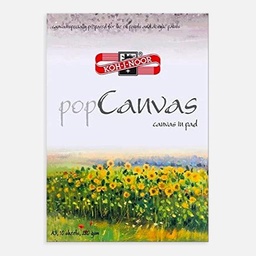 [KOH-I-NOOR 9920019001SF] KOH-I-NOOR Pop Cotton Canvas Pad 280gsm A3 x 10