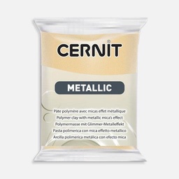 [CERNIT CE0870056167] CERNIT Metallic Oven Bake Polymer Clay 56g Steel