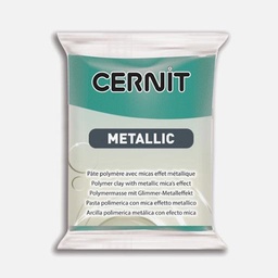 [CERNIT CE0870056676] CERNIT Metallic Oven Bake Polymer Clay 56g Turquoise Green