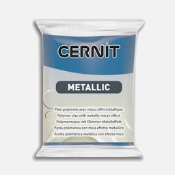 [CERNIT CE0870056200] CERNIT Metallic Oven Bake Polymer Clay 56g Blue