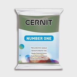 [CERNIT CE0900056645] CERNIT Number One Opaque Polymer Clay 56g Olive Green
